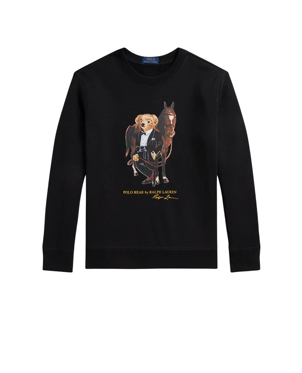 Дитячий світшот Polo Bear Polo Ralph Lauren Kids 323A10261002, чорний колір • Купити в інтернет-магазині Kameron