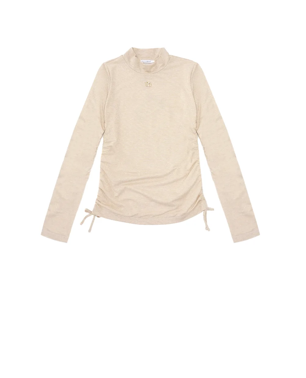 Детский гольф Dolce&Gabbana Kids L5JTML-FUGM9-B, золотой цвет • Купить в интернет-магазине Kameron