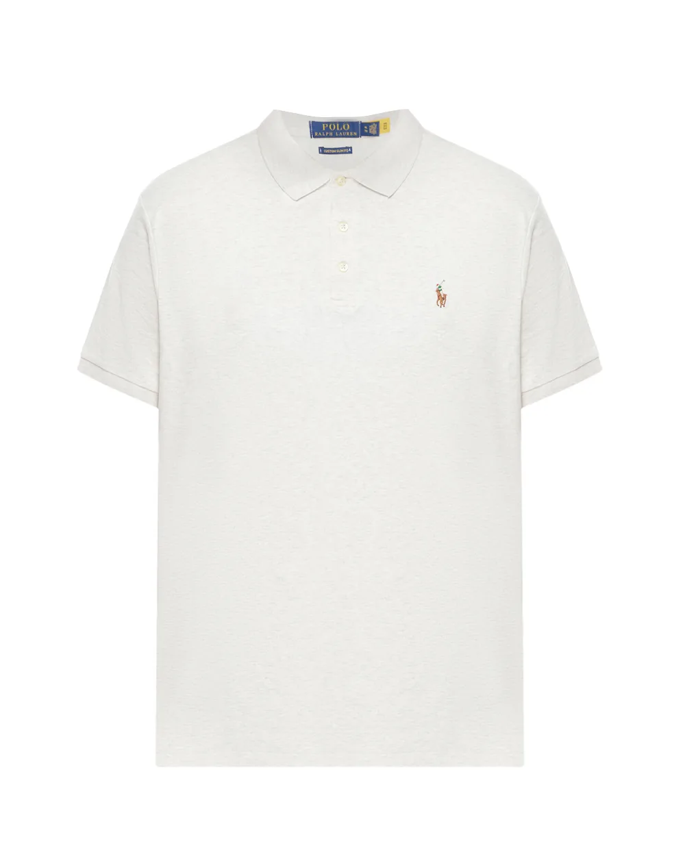 Поло Interlock Polo Ralph Lauren 710713130002, белый цвет • Купить в интернет-магазине Kameron