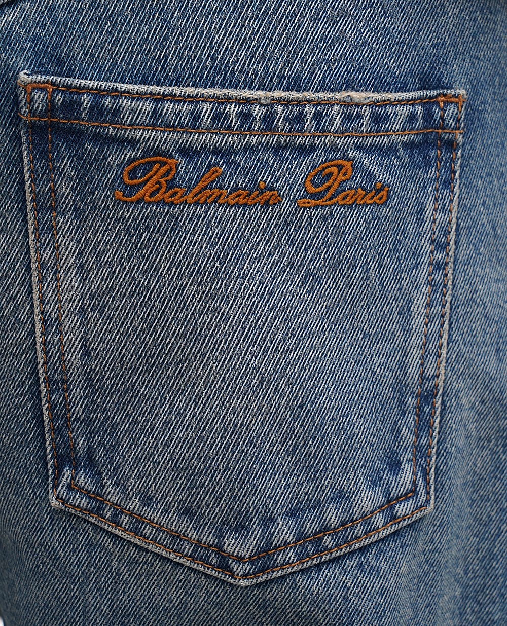 Джинсы Balmain CH1MI070DD97, синий цвет • Купить в интернет-магазине Kameron