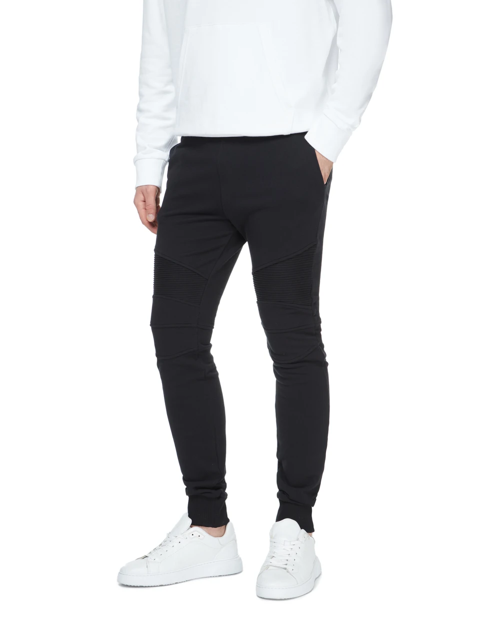 Спортивные брюки Balmain AH1OB000BB04, черный цвет • Купить в интернет-магазине Kameron