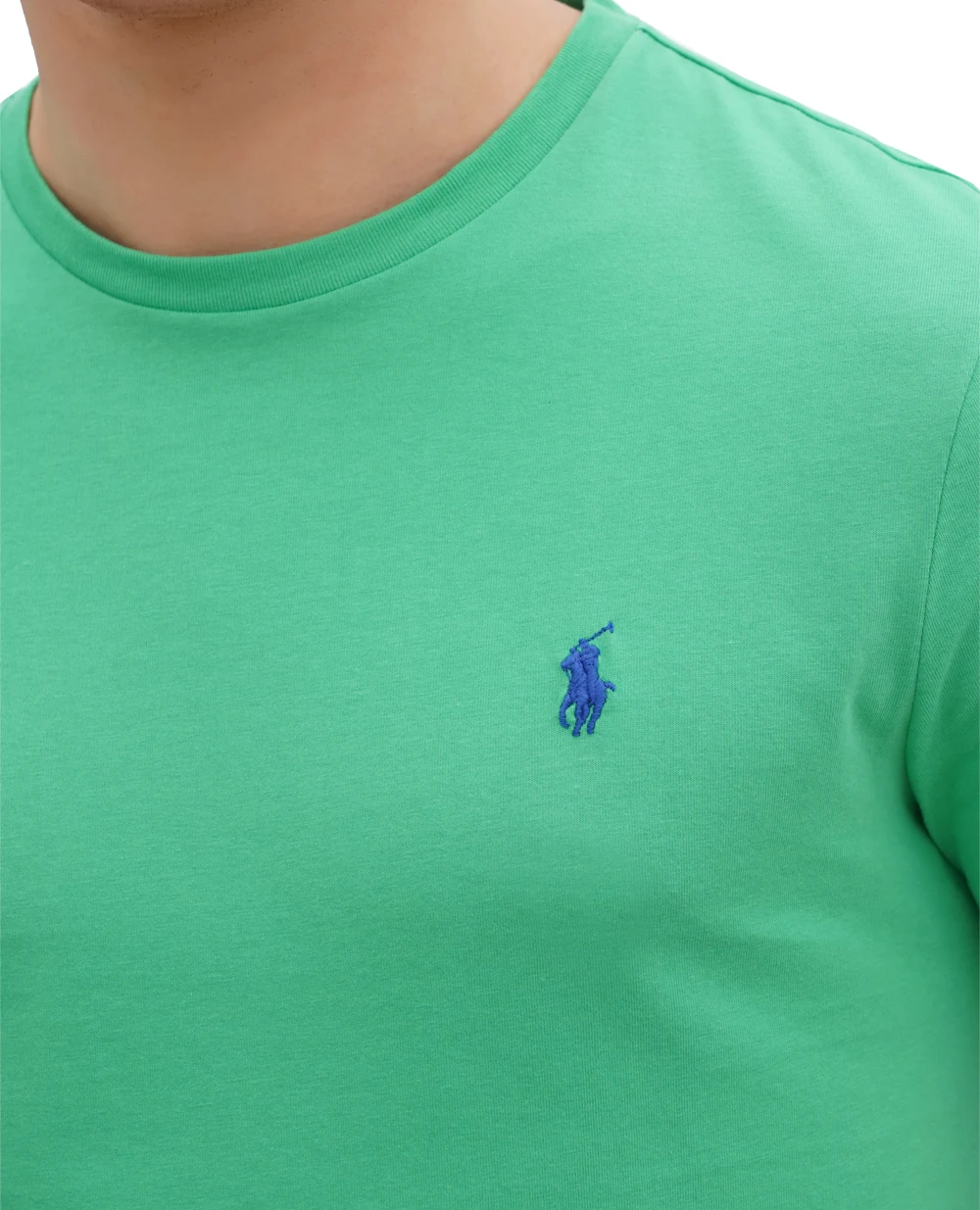 Футболка Polo Ralph Lauren 710671438343, зеленый цвет • Купить в интернет-магазине Kameron