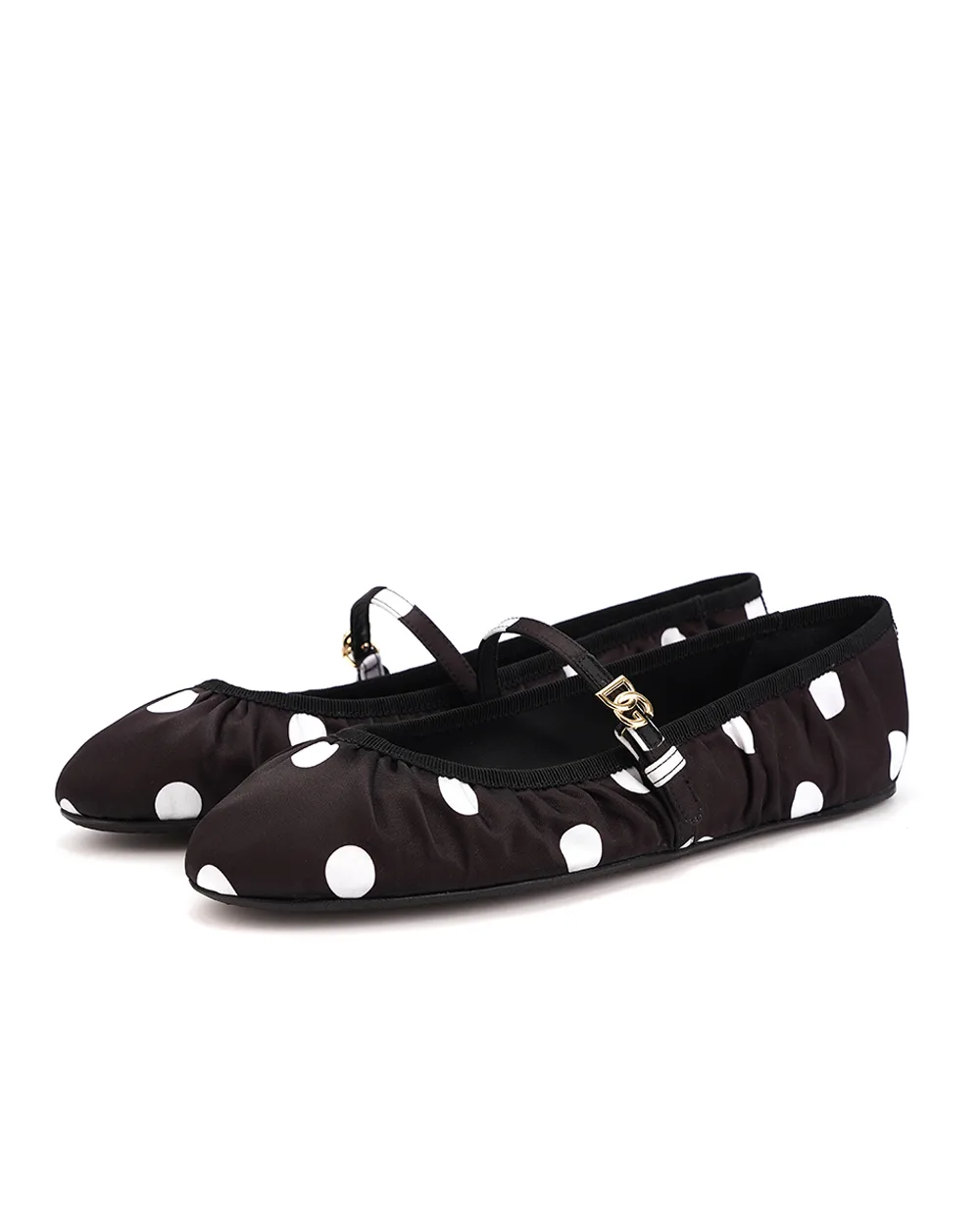Балетки Dolce&Gabbana CB0222-AV885, черный цвет • Купить в интернет-магазине Kameron