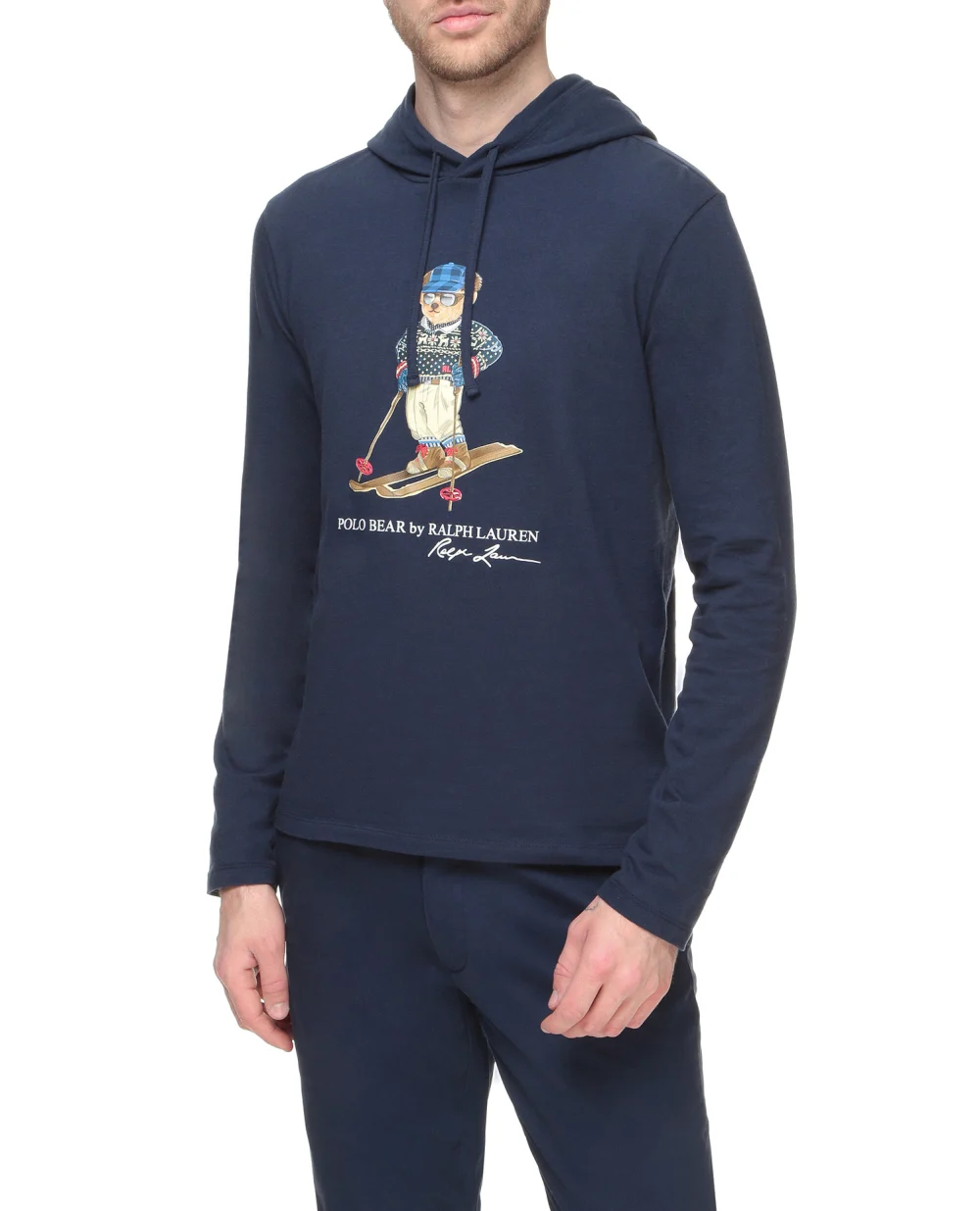 Худи Polo Ralph Lauren 710853354003, синий цвет • Купить в интернет-магазине Kameron