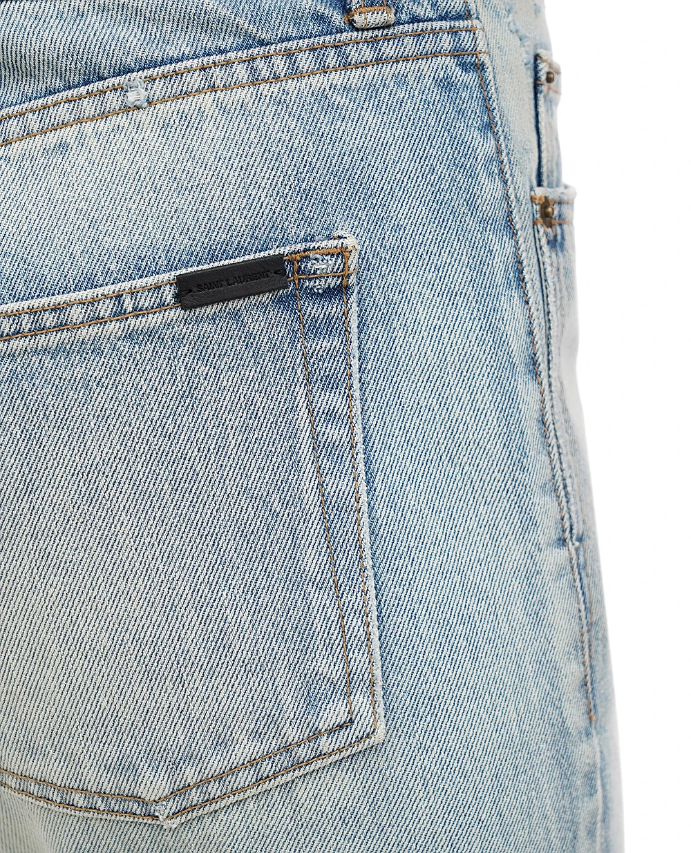 Джинсы Saint Laurent 644026-YD372, голубой цвет • Купить в интернет-магазине Kameron