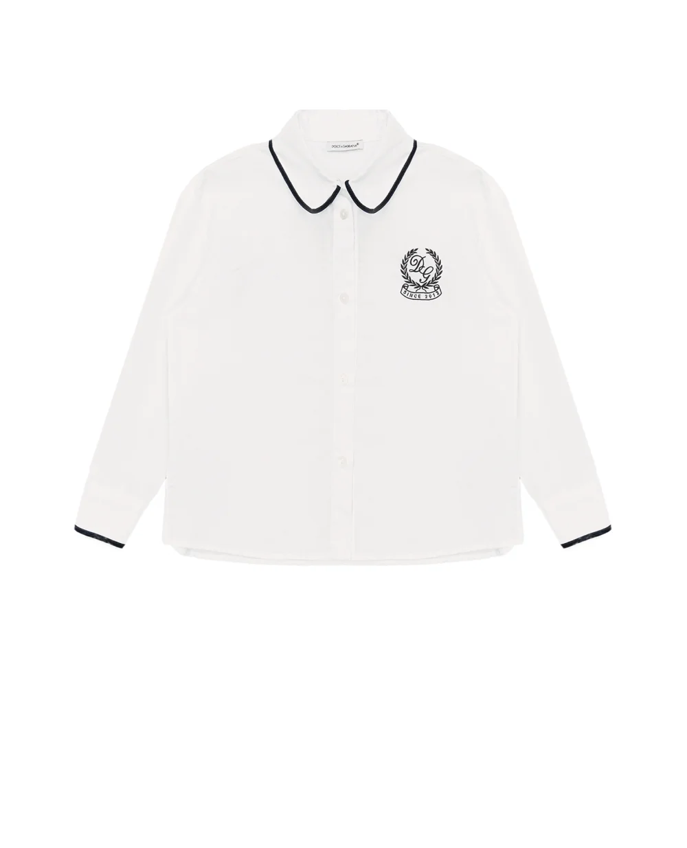 Дитяча блуза Dolce&Gabbana Kids L55S22-FU5GK-S, білий колір • Купити в інтернет-магазині Kameron
