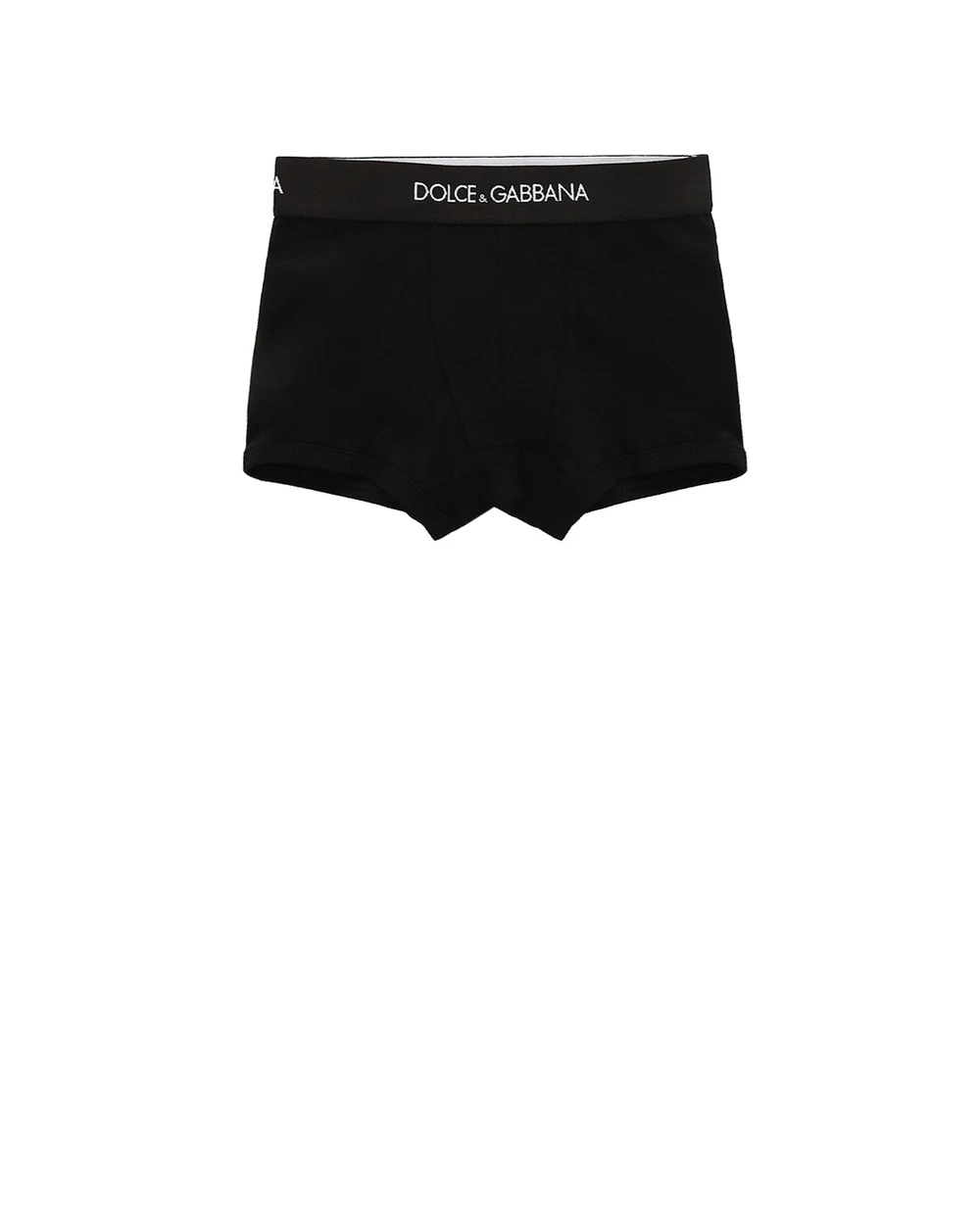 Детские боксеры (2 шт) Dolce&Gabbana Kids L4J701-G7OCT, черный цвет • Купить в интернет-магазине Kameron