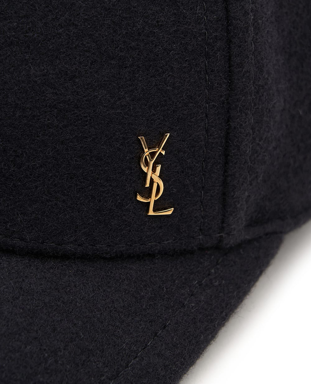 Бейсболка Saint Laurent 706537-3YS16, чорний колір • Купити в інтернет-магазині Kameron