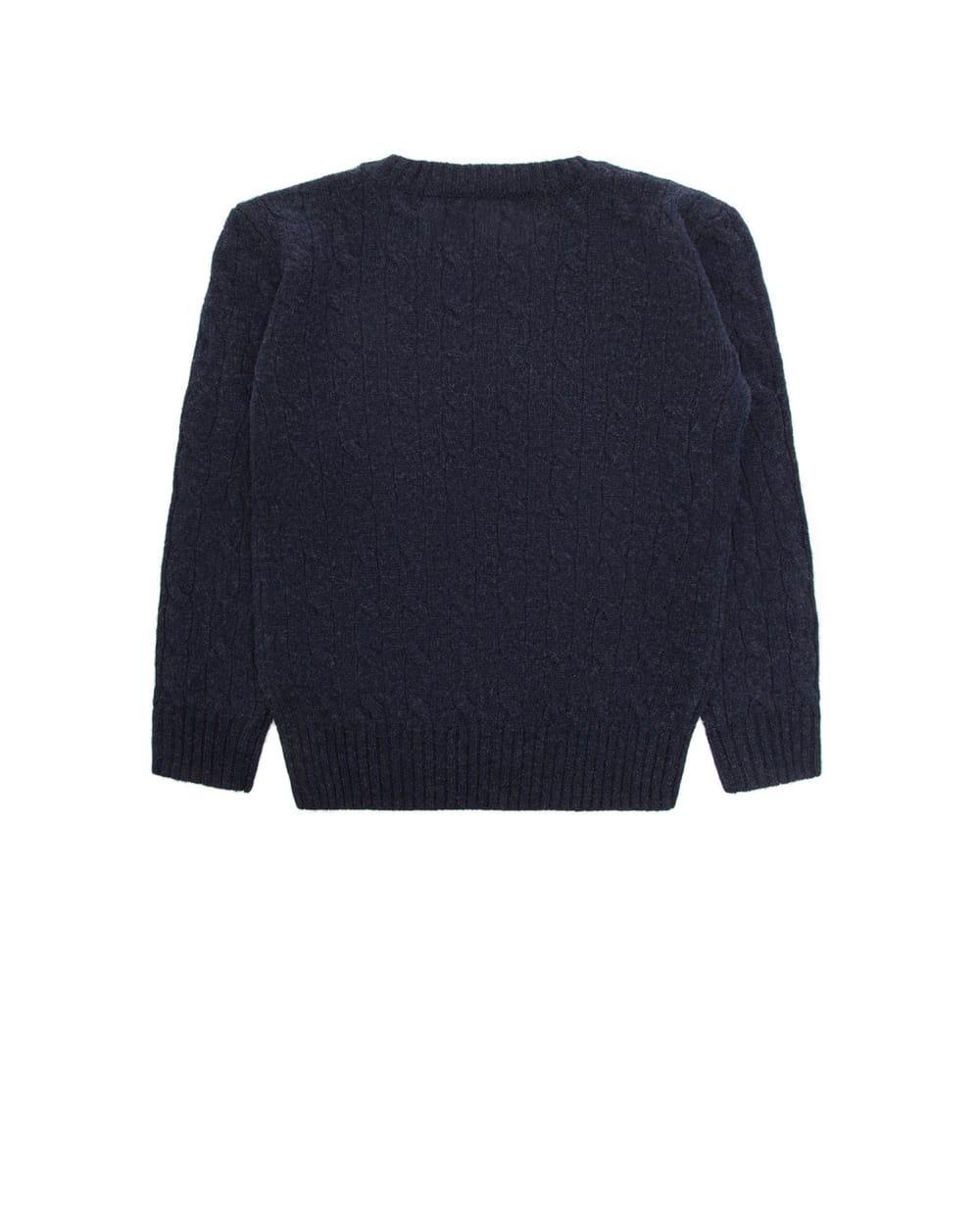 Шерстяной свитер Polo Ralph Lauren Kids 322702589008, синий цвет • Купить в интернет-магазине Kameron