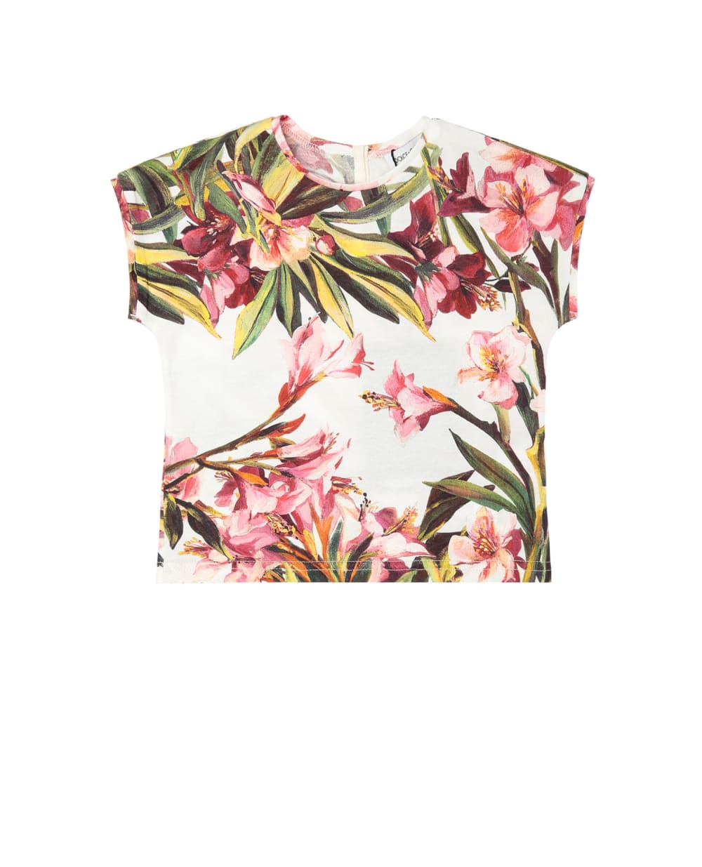 Детская футболка Dolce&Gabbana Kids L2JTN7-G7ZR5, разноцветный цвет • Купить в интернет-магазине Kameron