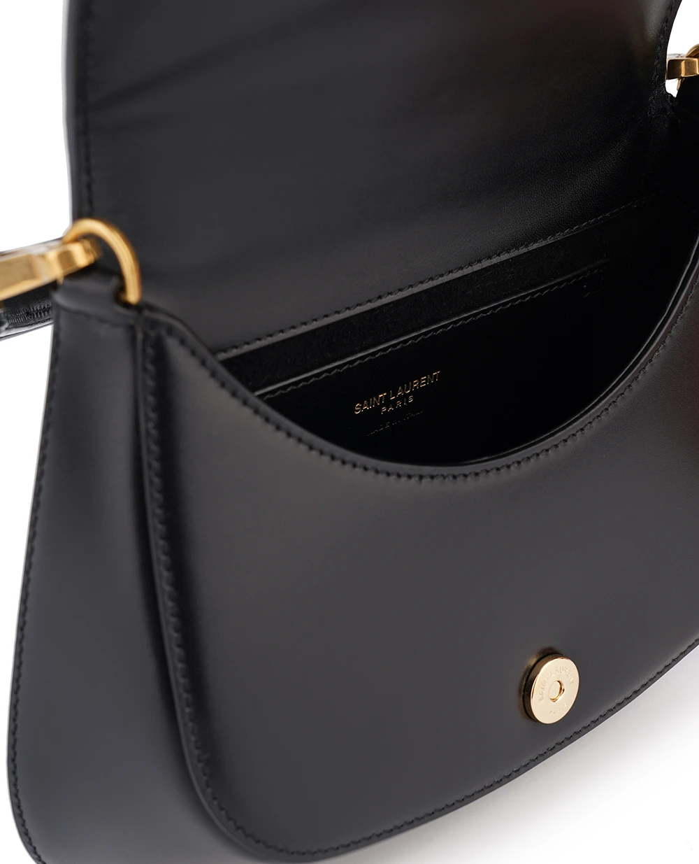 Кожаная сумка Voltaire Top Handle Bronze Saint Laurent 800846-0SX0W, черный цвет • Купить в интернет-магазине Kameron