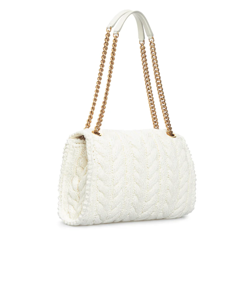 Сумка Devotion Dolce&Gabbana BB6949-AQ149, белый цвет • Купить в интернет-магазине Kameron