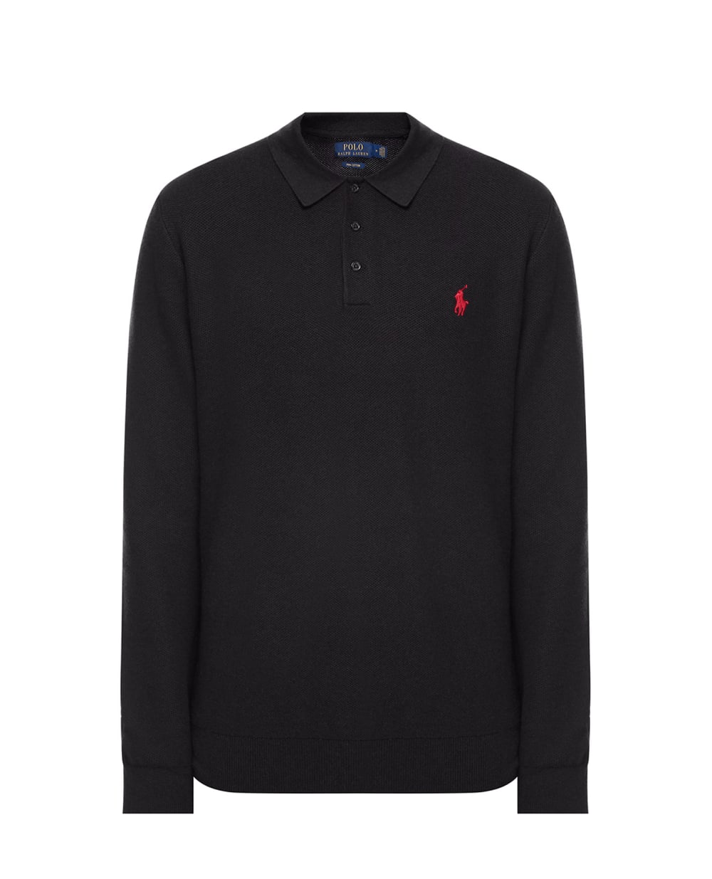 Поло Polo Ralph Lauren 710680790045, черный цвет • Купить в интернет-магазине Kameron