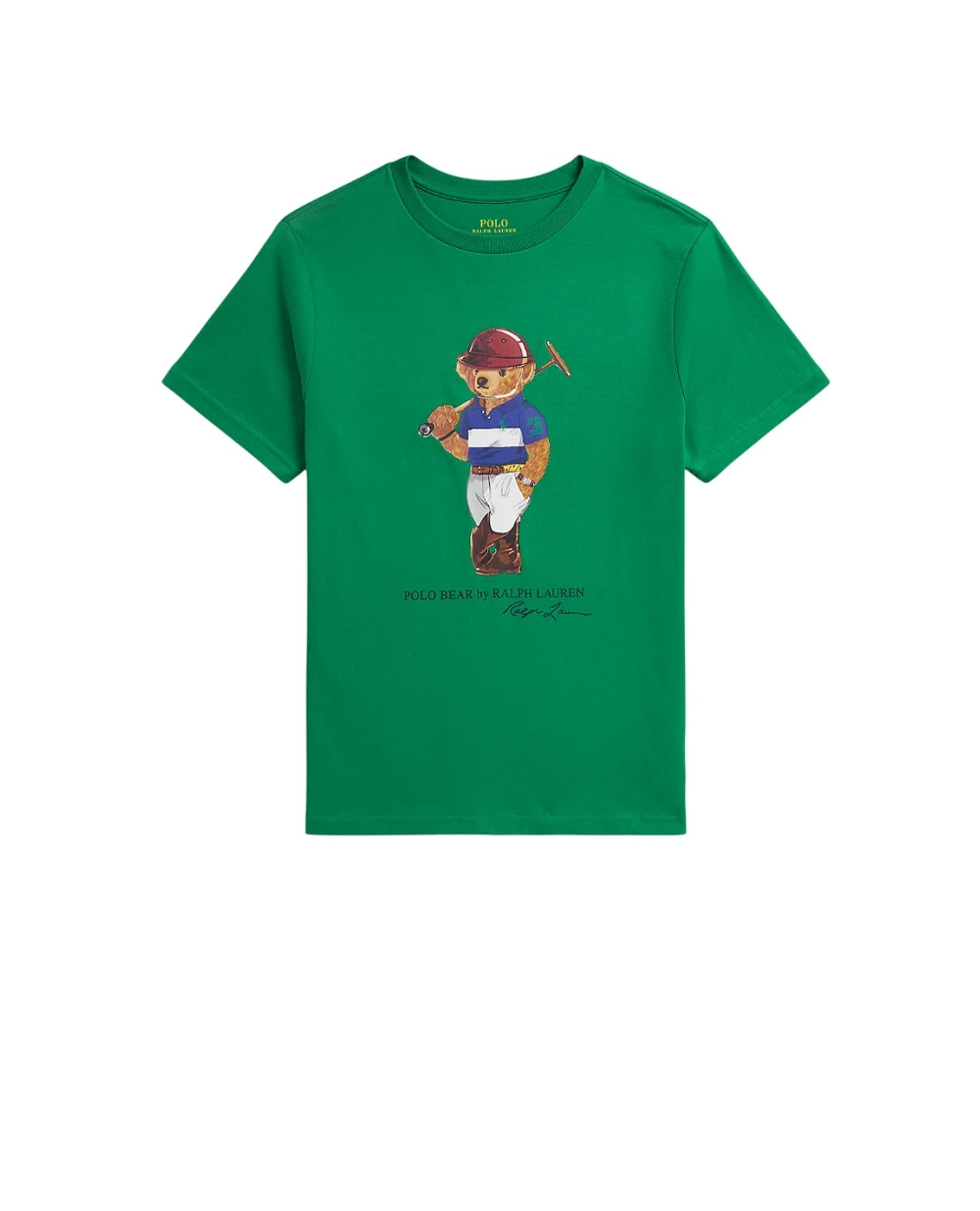 Дитяча футболка Polo Bear Polo Ralph Lauren Kids 323A96607001, зелений колір • Купити в інтернет-магазині Kameron