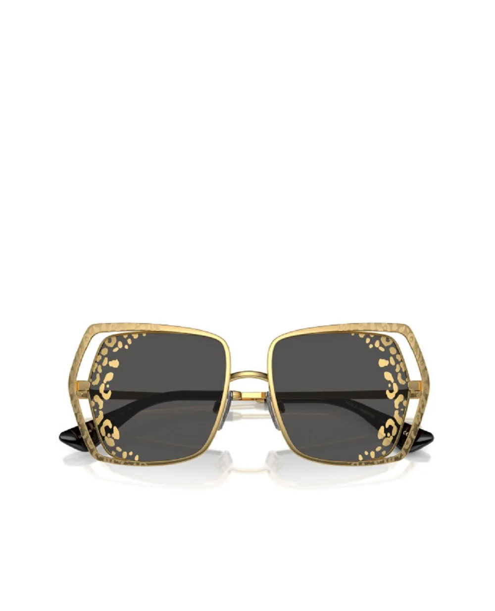 Солнцезащитные очки Dolce&Gabbana 230602-GT55, золотой цвет • Купить в интернет-магазине Kameron