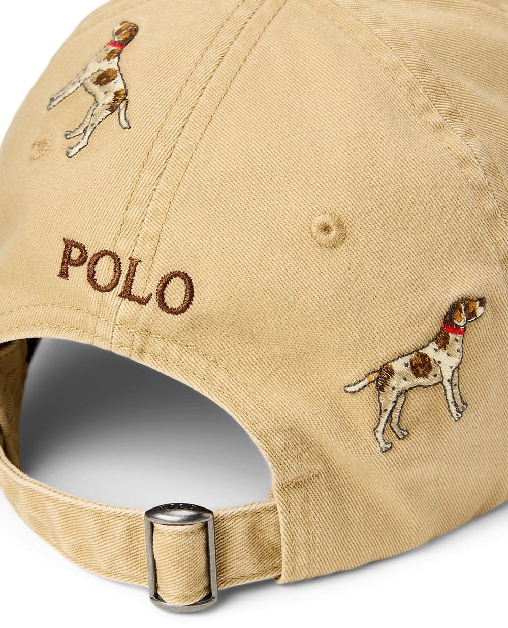 Бейсболка с вышивкой Polo Ralph Lauren 710P04305001, коричневый цвет • Купить в интернет-магазине Kameron
