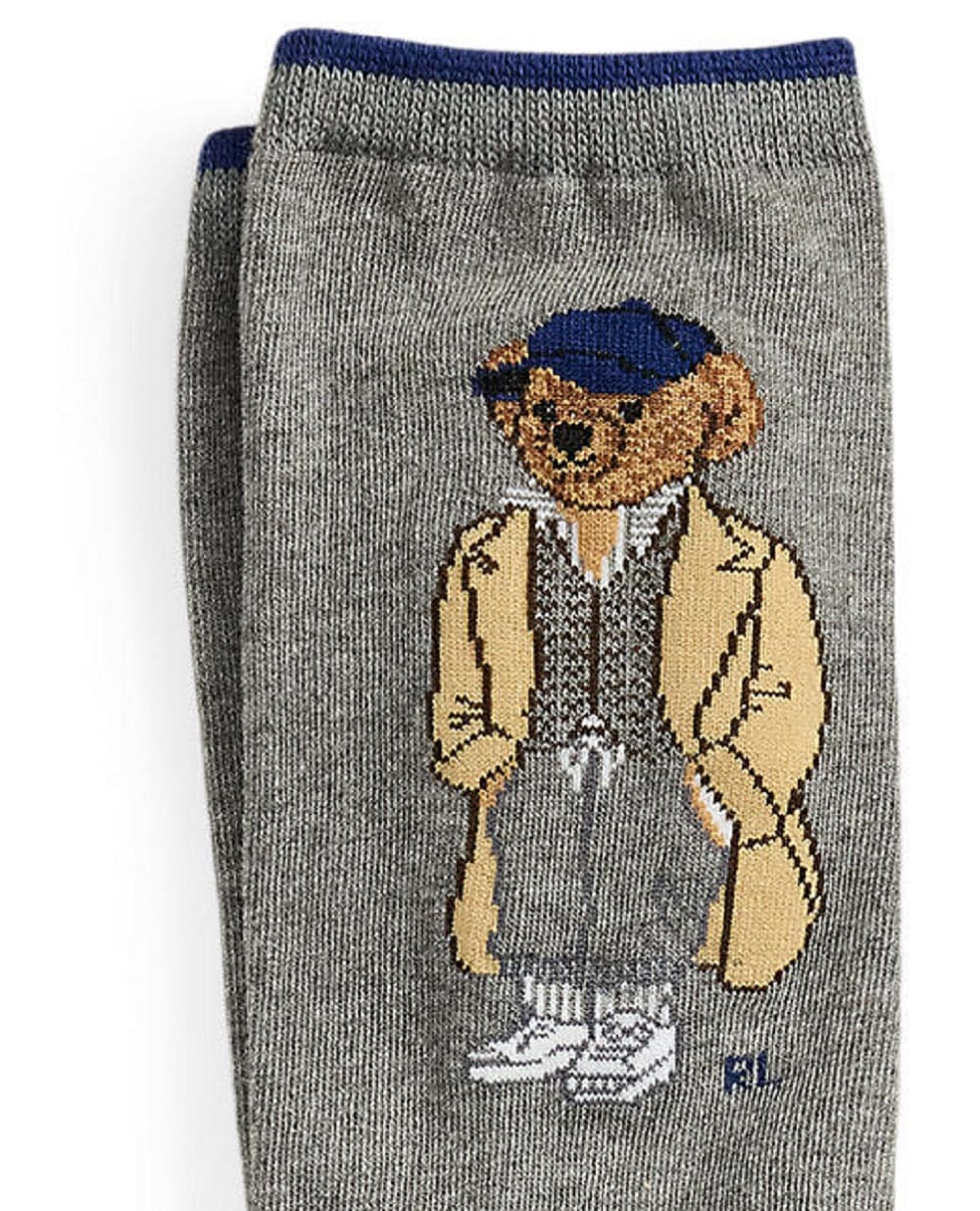 Носки Polo Bear Crew Polo Ralph Lauren 455982931001, серый цвет • Купить в интернет-магазине Kameron