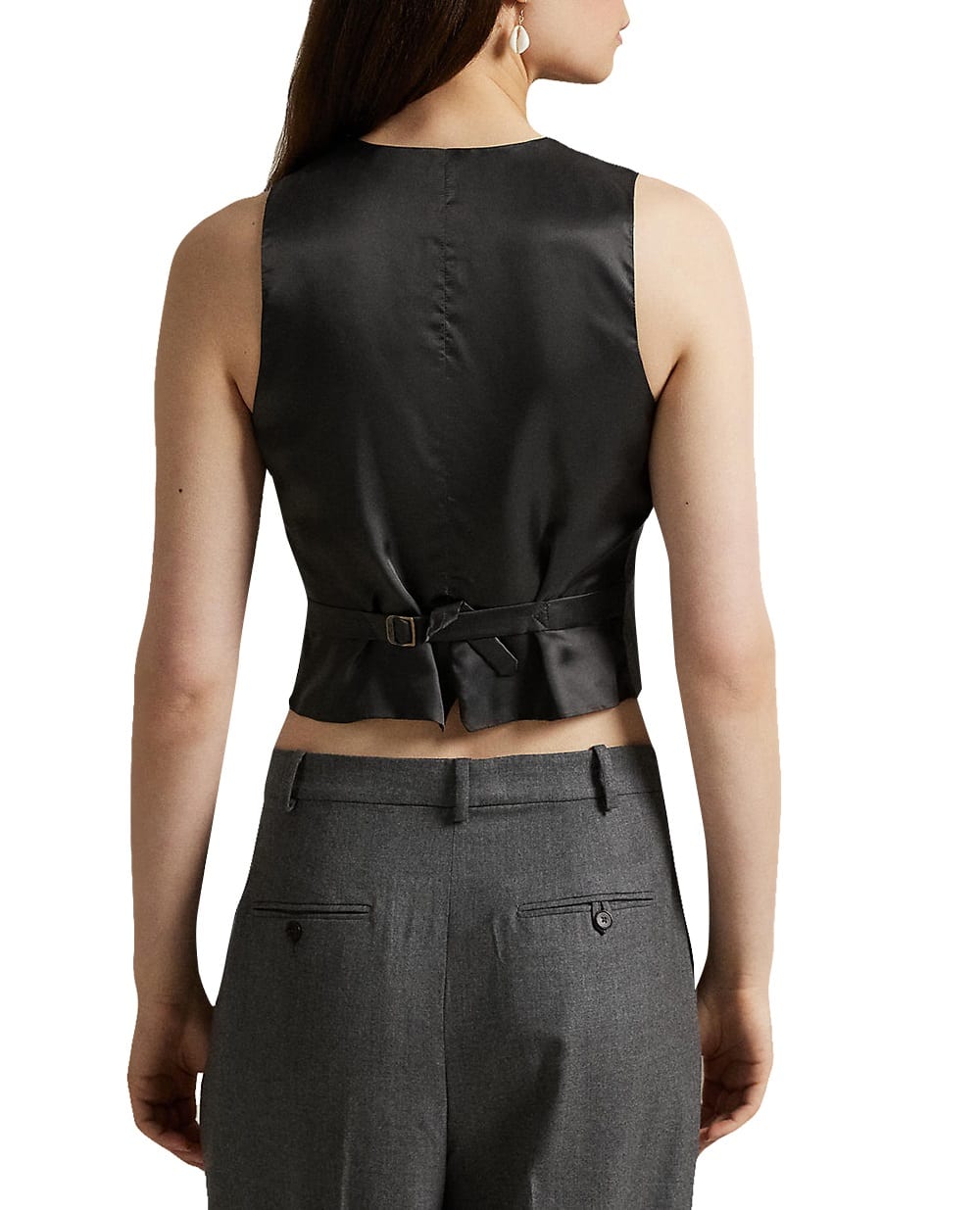 Жилет из шерсти Polo Ralph Lauren 211972643001, серый цвет • Купить в интернет-магазине Kameron