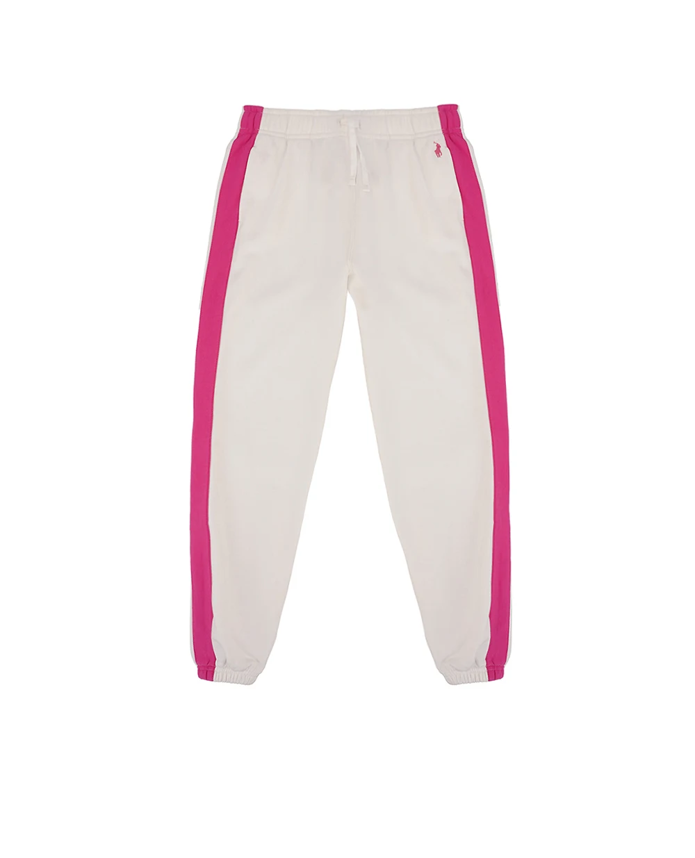 Детские спортивные брюки (костюм) Polo Ralph Lauren Kids 313957361001, белый цвет • Купить в интернет-магазине Kameron