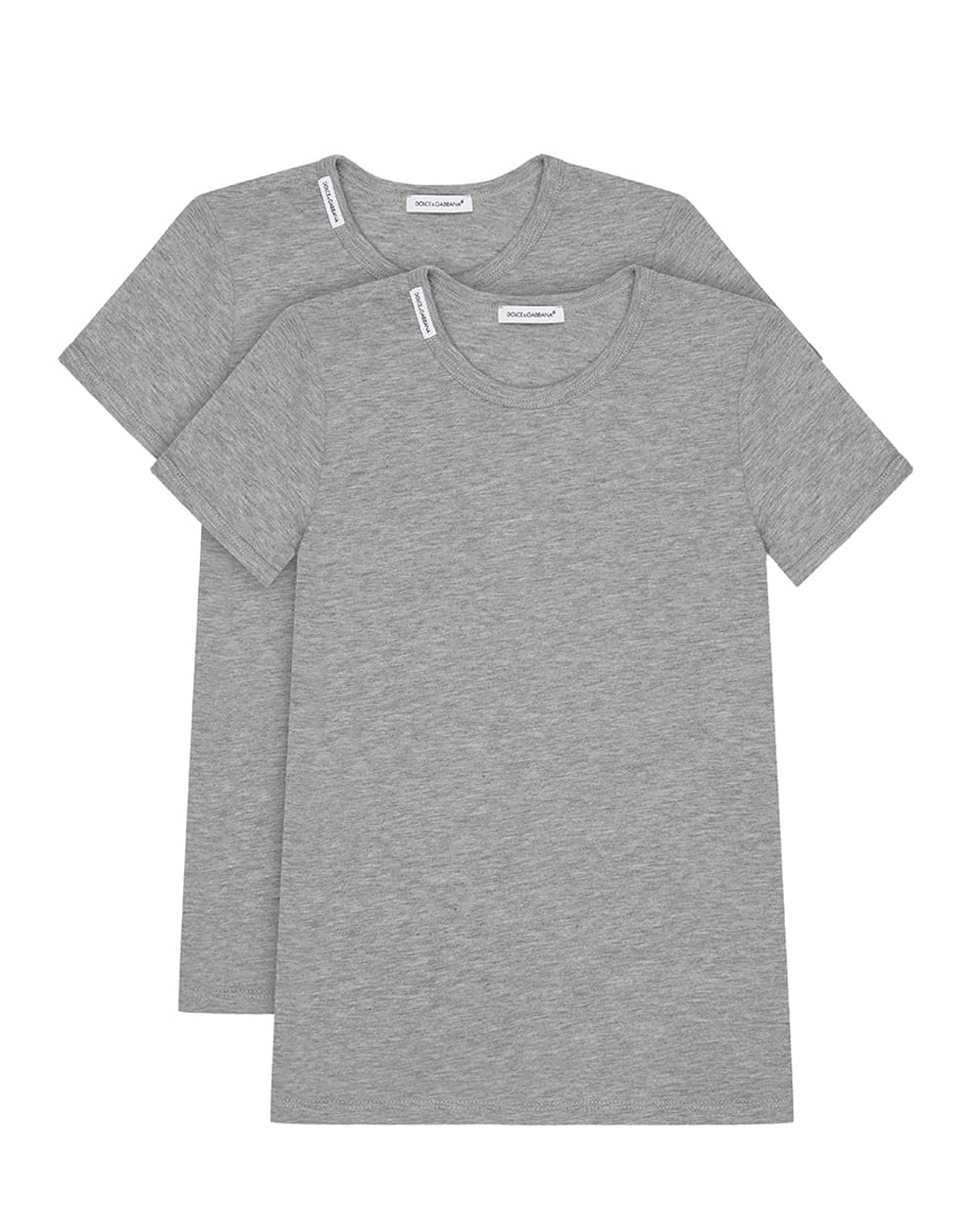 Дитяча футболка Dolce&Gabbana Kids L4U703-OY7IB-B, сірий колір • Купити в інтернет-магазині Kameron