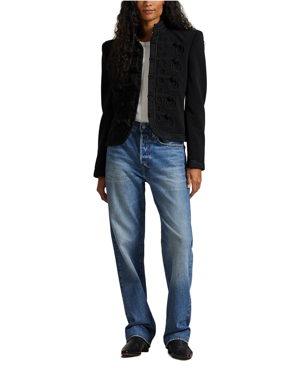 Блейзер в'язаний Polo Ralph Lauren 211A87102001, чорний колір • Купити в інтернет-магазині Kameron