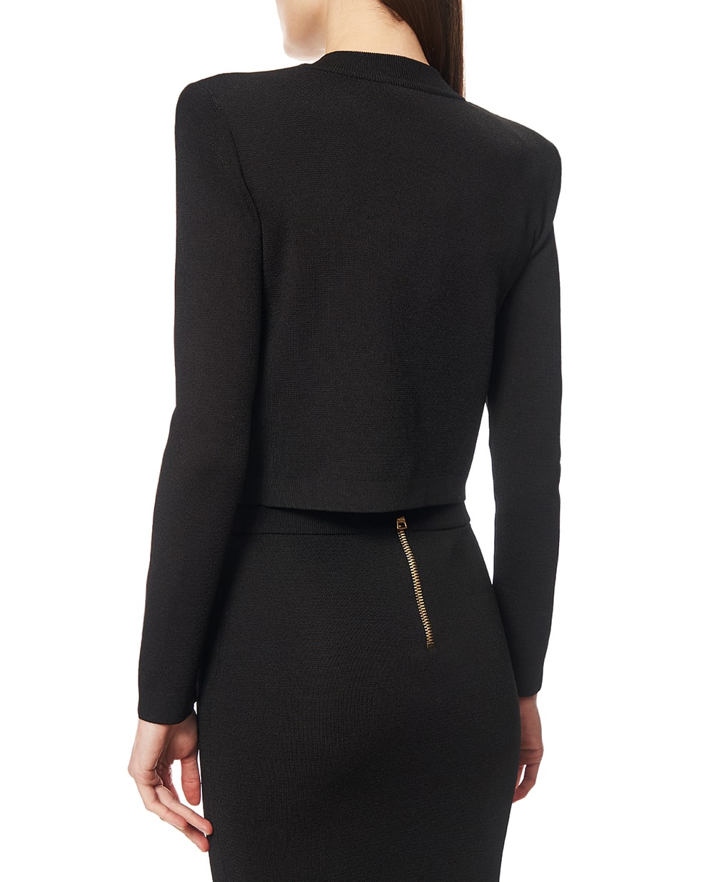 Кардиган Balmain GF1KL000KJ43, чорний колір • Купити в інтернет-магазині Kameron