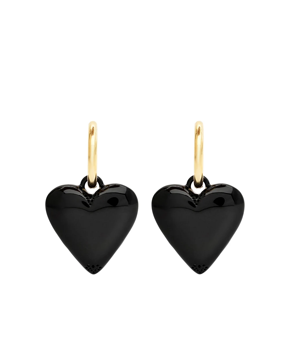 Серьги в форме сердца Dolce&Gabbana WER6I1-W1111, золотой цвет • Купить в интернет-магазине Kameron