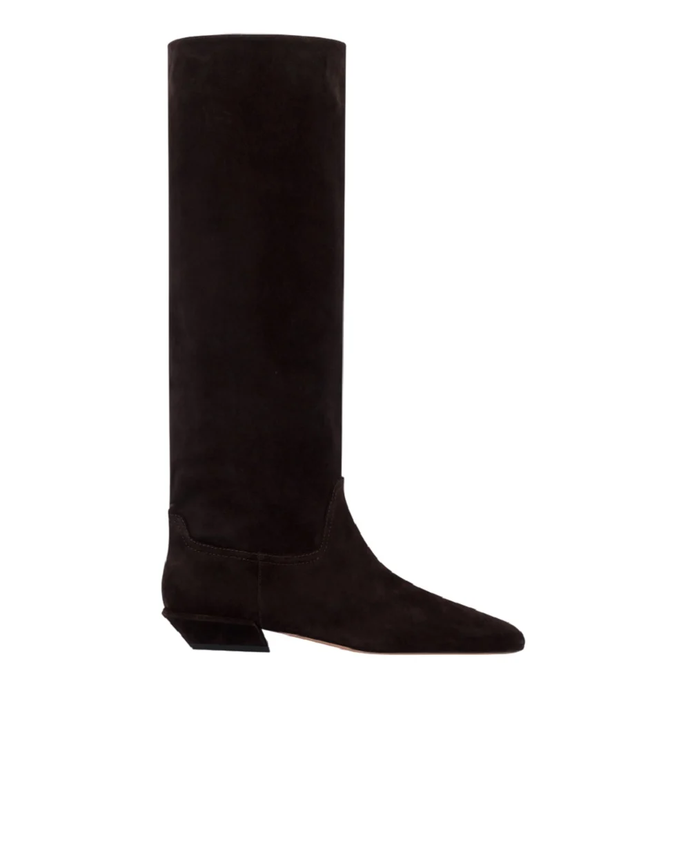 Ботинки Bennina boot 25 из замши Paris Texas PX1363-XV003, темно-коричневый цвет • Купить в интернет-магазине Kameron