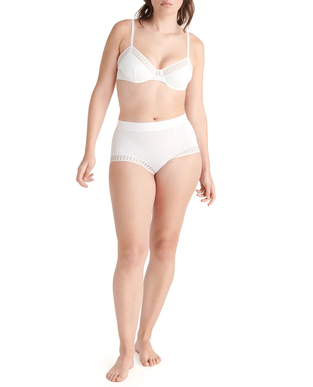 Трусы SOLANGE GRAPHIC ERES 612413, молочный цвет • Купить в интернет-магазине Kameron