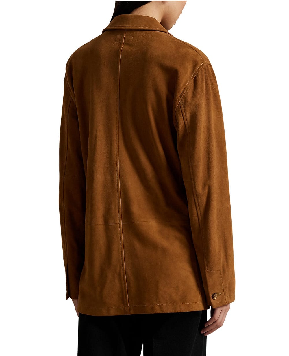 Замшевий блейзер Polo Ralph Lauren 211964804001, коричневий колір • Купити в інтернет-магазині Kameron