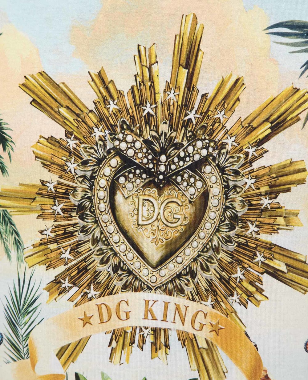 Футболка Dolce&Gabbana G8KBAT-HH7YP, разноцветный цвет • Купить в интернет-магазине Kameron