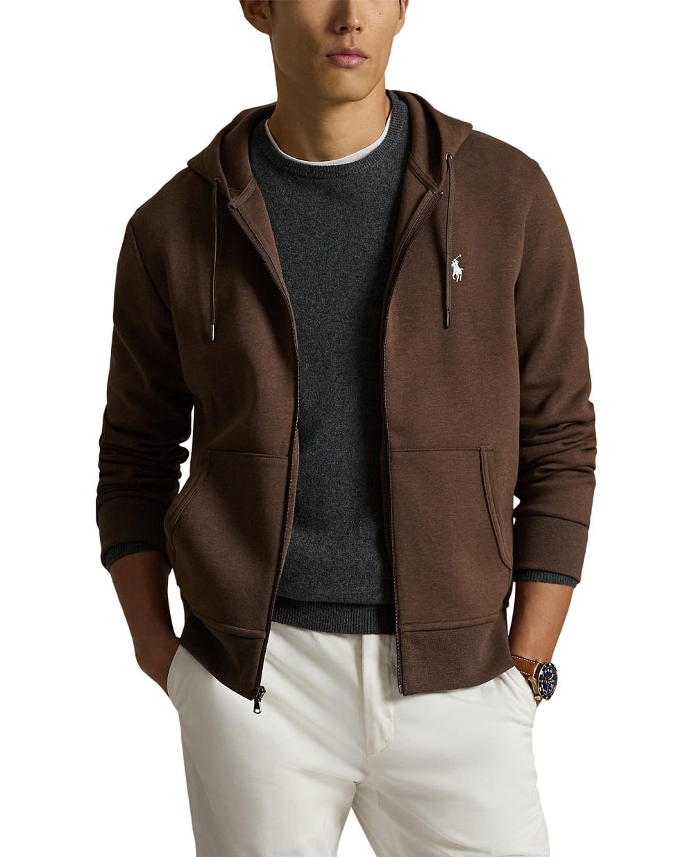 Толстовка (костюм) Polo Ralph Lauren 710881517091, коричневый цвет • Купить в интернет-магазине Kameron