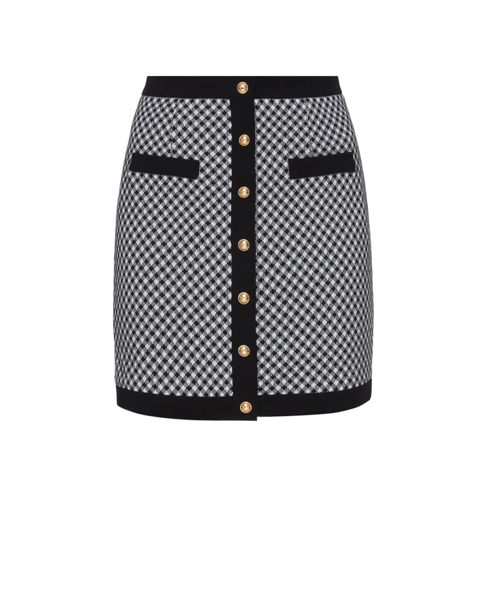 Юбка Balmain VF14064J104, черный цвет • Купить в интернет-магазине Kameron