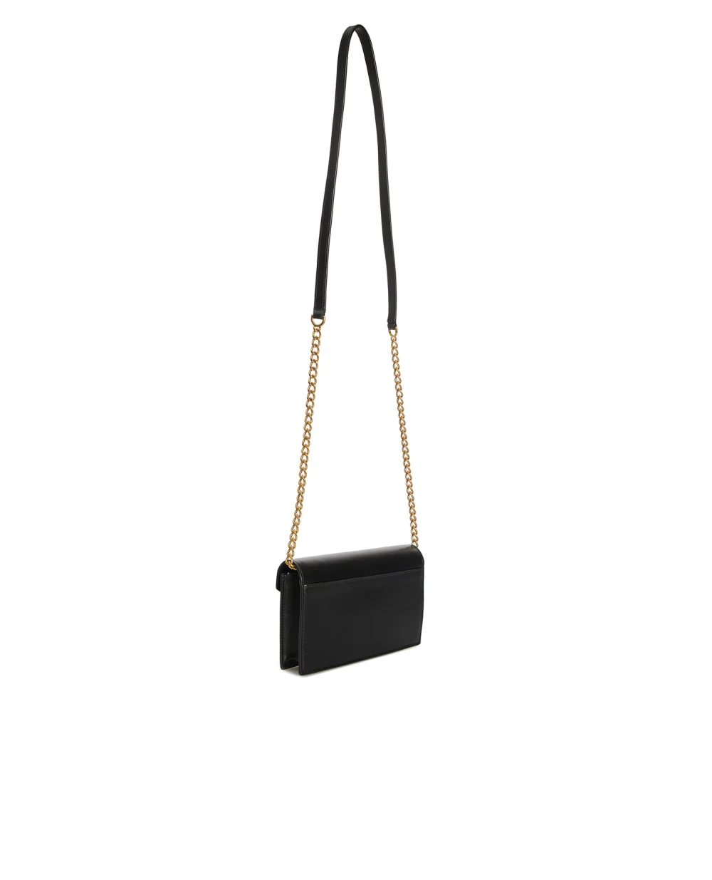 Кожаная сумка Polo ID Chain Wallet Polo Ralph Lauren 427886738001, черный цвет • Купить в интернет-магазине Kameron