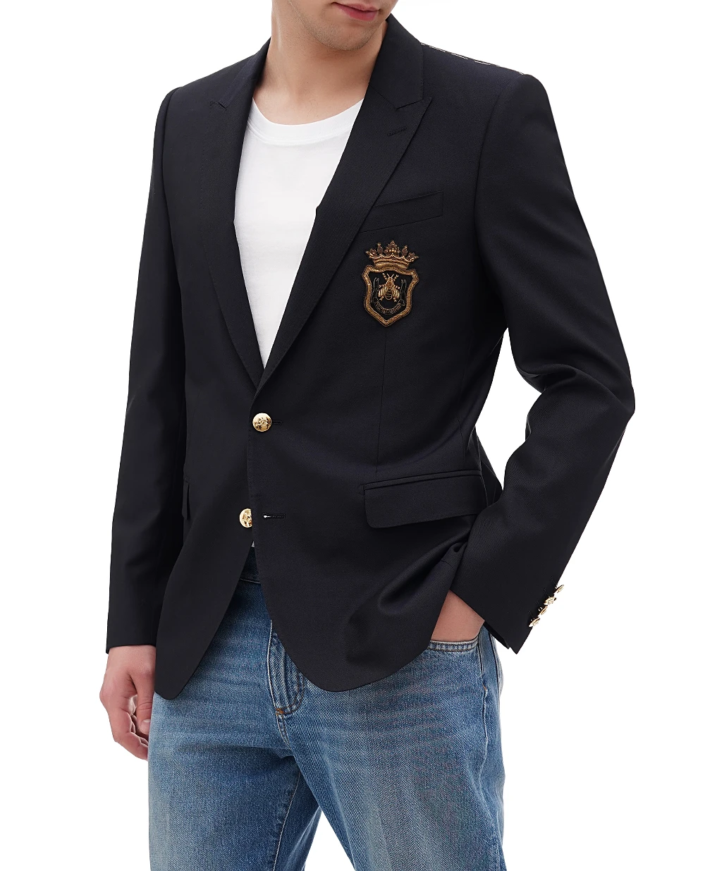 Пиджак Dolce&Gabbana G2LK0Z-FU3H1, черный цвет • Купить в интернет-магазине Kameron