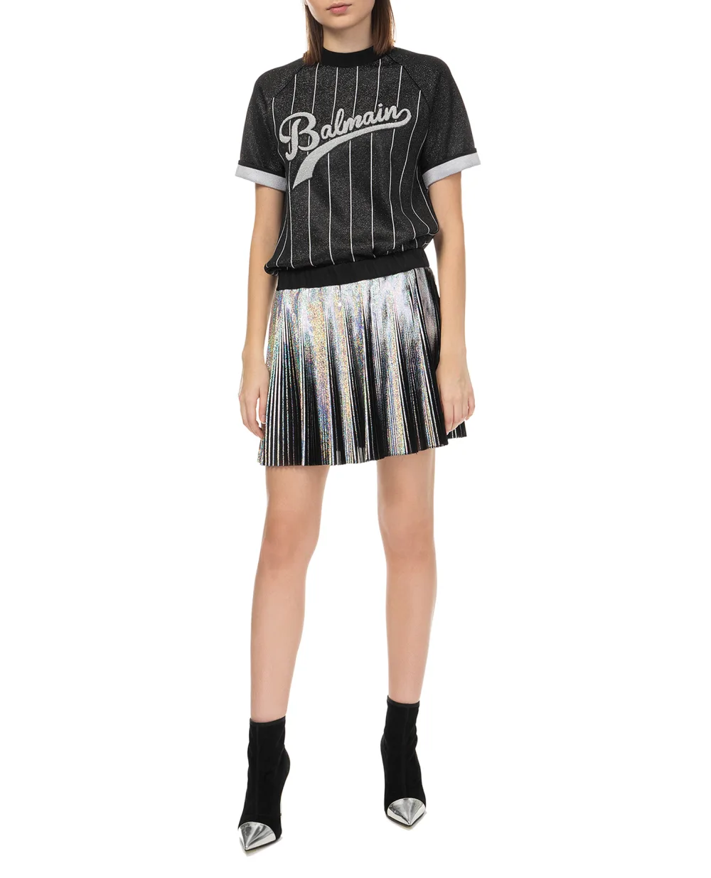 Футболка Balmain 141734-K076, черный цвет • Купить в интернет-магазине Kameron
