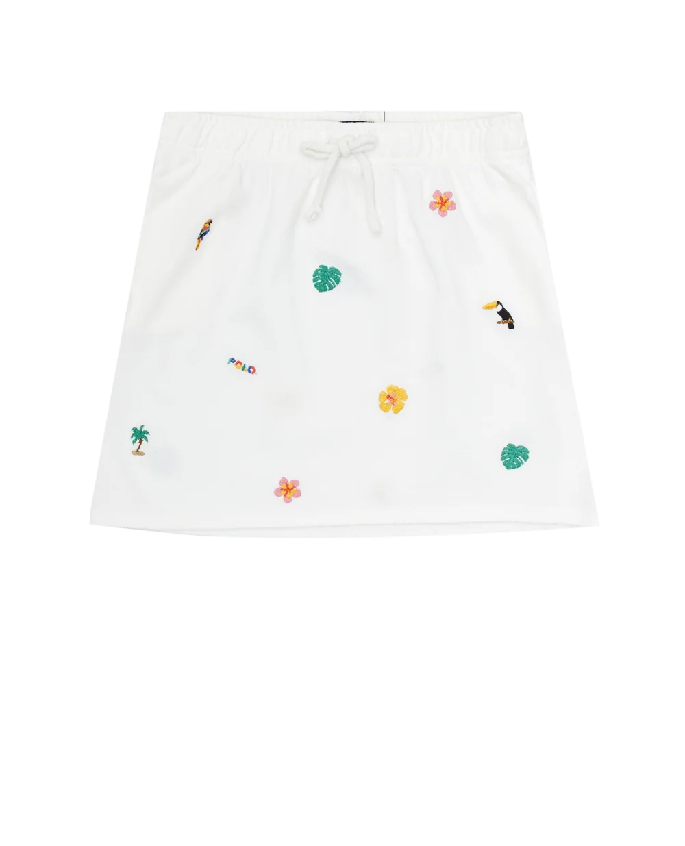 Детская юбка Polo Ralph Lauren Kids 313909718002, белый цвет • Купить в интернет-магазине Kameron