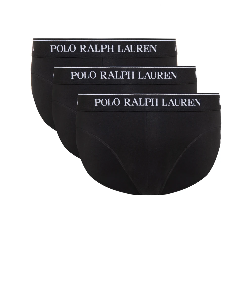 Брифы (3 шт) Polo Ralph Lauren 714513423002, черный цвет • Купить в интернет-магазине Kameron