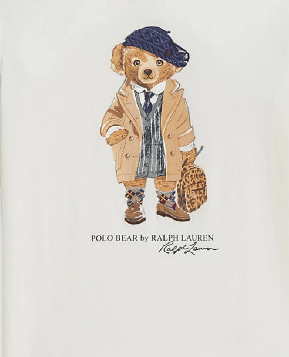 Дитячий лонгслів Polo Bear Polo Ralph Lauren Kids 312979034001, білий колір • Купити в інтернет-магазині Kameron