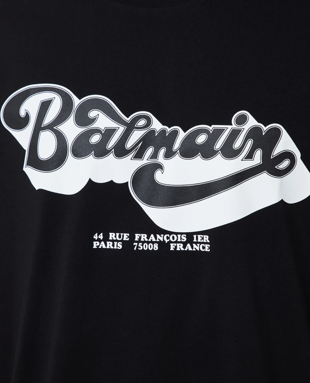 Футболка Balmain BH1EG010BC44, черный цвет • Купить в интернет-магазине Kameron