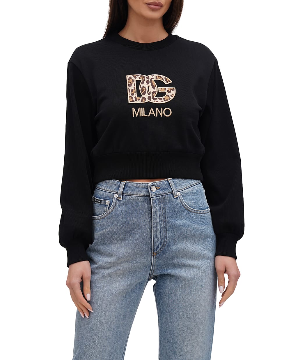 Свитшот Dolce&Gabbana F9R31Z-GDBZY, черный цвет • Купить в интернет-магазине Kameron