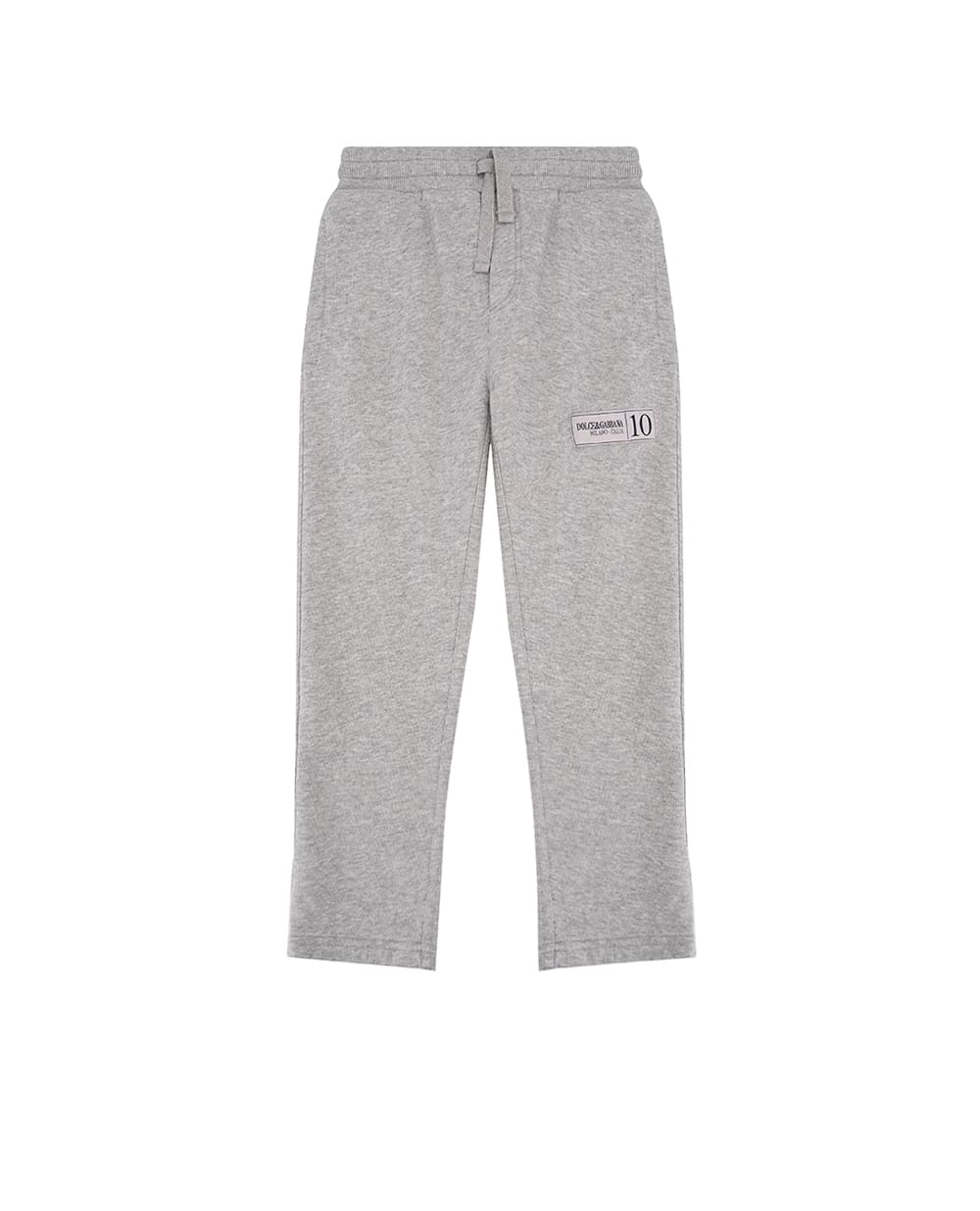 Детские спортивные брюки (костюм) Dolce&Gabbana Kids L4JPKI-G7O4W-B, серый цвет • Купить в интернет-магазине Kameron