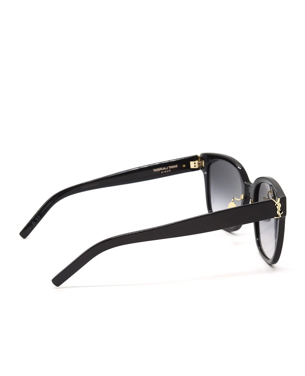 Солнцезащитные очки Saint Laurent SL M105/F-002, черный цвет • Купить в интернет-магазине Kameron