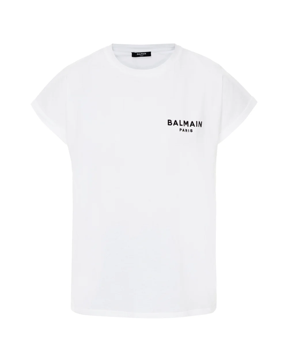 Футболка Balmain XF1EF010BB01, белый цвет • Купить в интернет-магазине Kameron