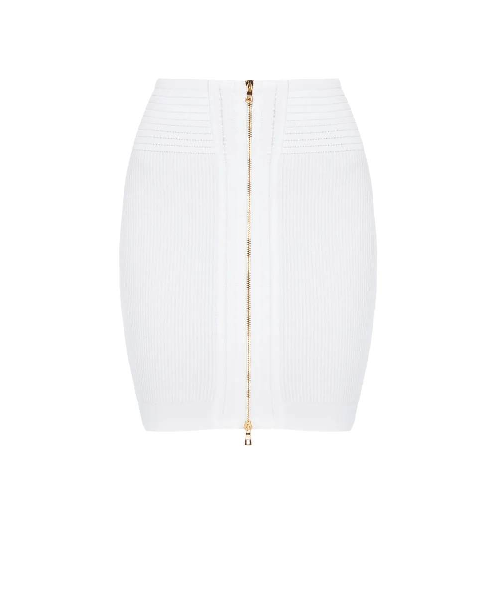 Юбка Balmain VF0LB010K211, белый цвет • Купить в интернет-магазине Kameron