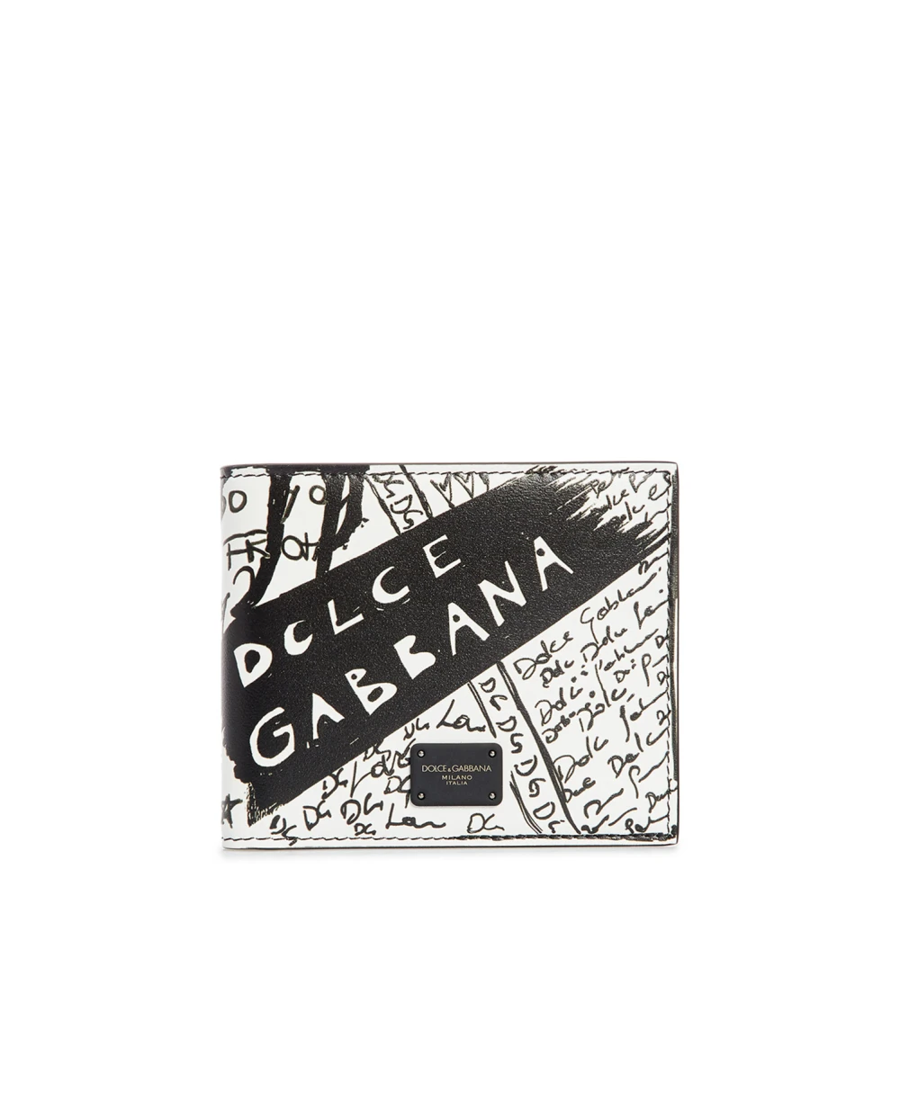 Кожаный кошелек Dolce&Gabbana BP1321-AQ276, белый цвет • Купить в интернет-магазине Kameron