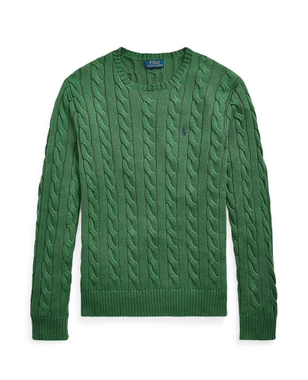 Джемпер з вишитим логотипом Polo Ralph Lauren 710775885519, зелений колір • Купити в інтернет-магазині Kameron