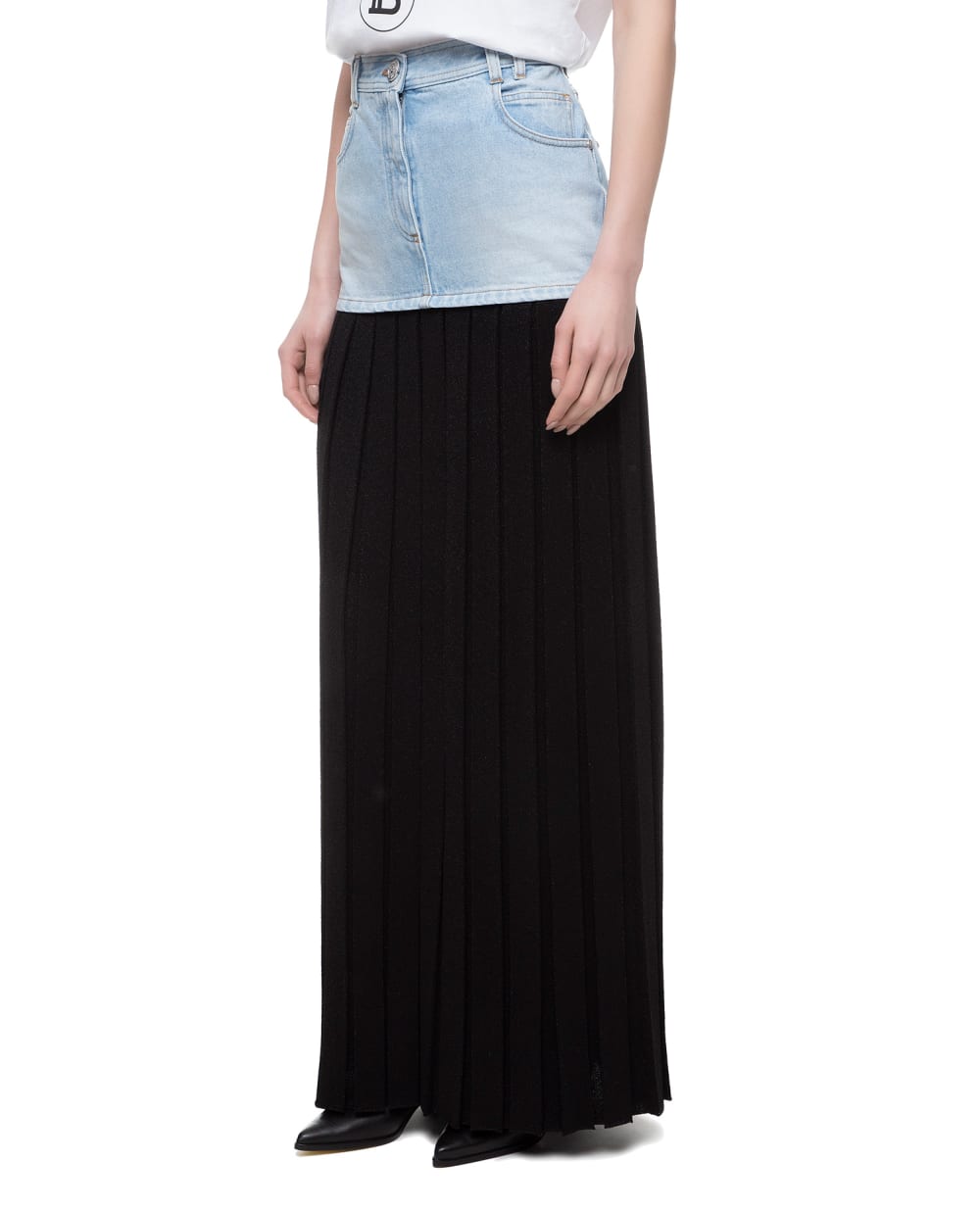 Юбка Balmain SF04924D106, черный цвет • Купить в интернет-магазине Kameron