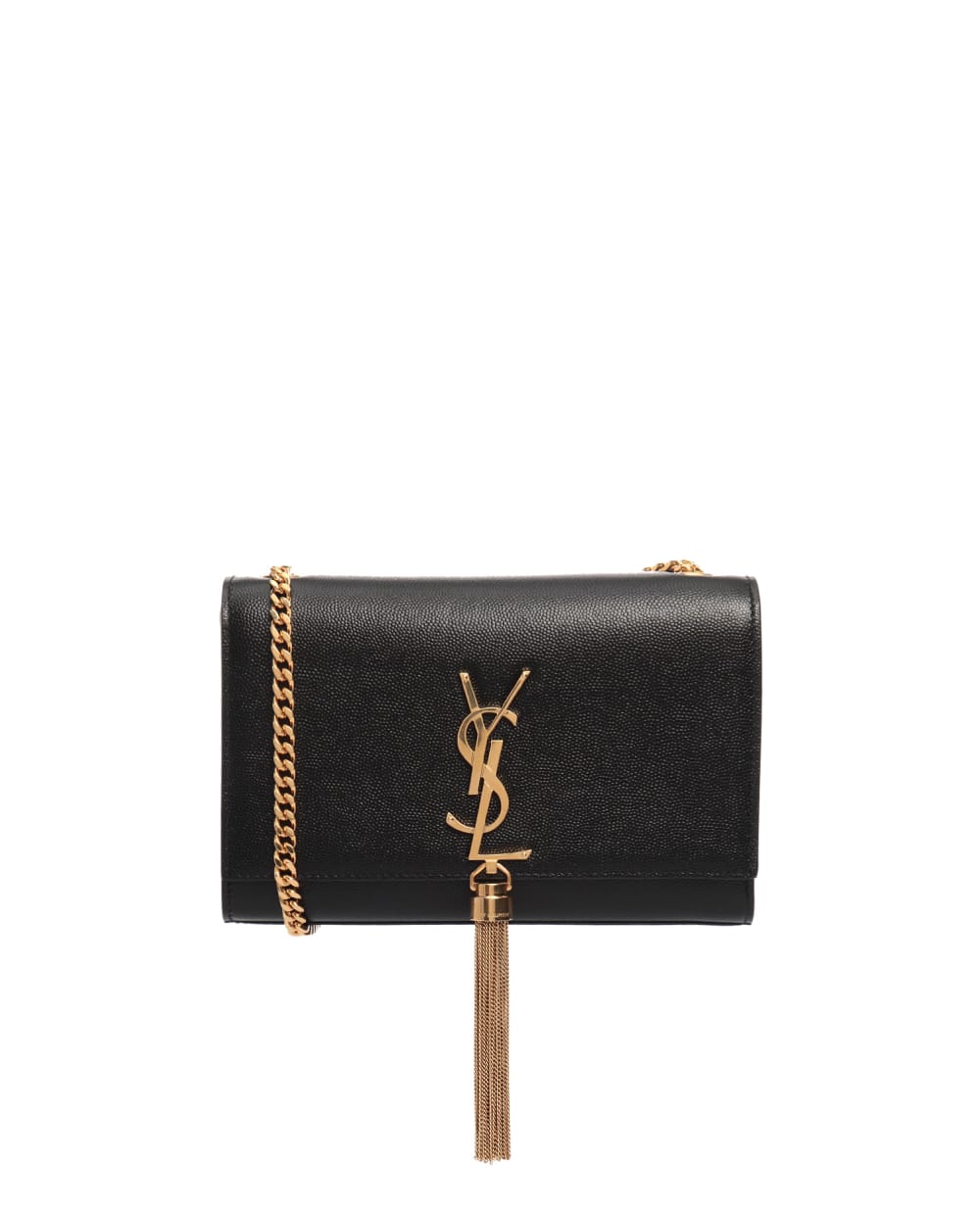 Кожаная сумка Kate Small Saint Laurent 474366-BOW0J, черный цвет • Купить в интернет-магазине Kameron