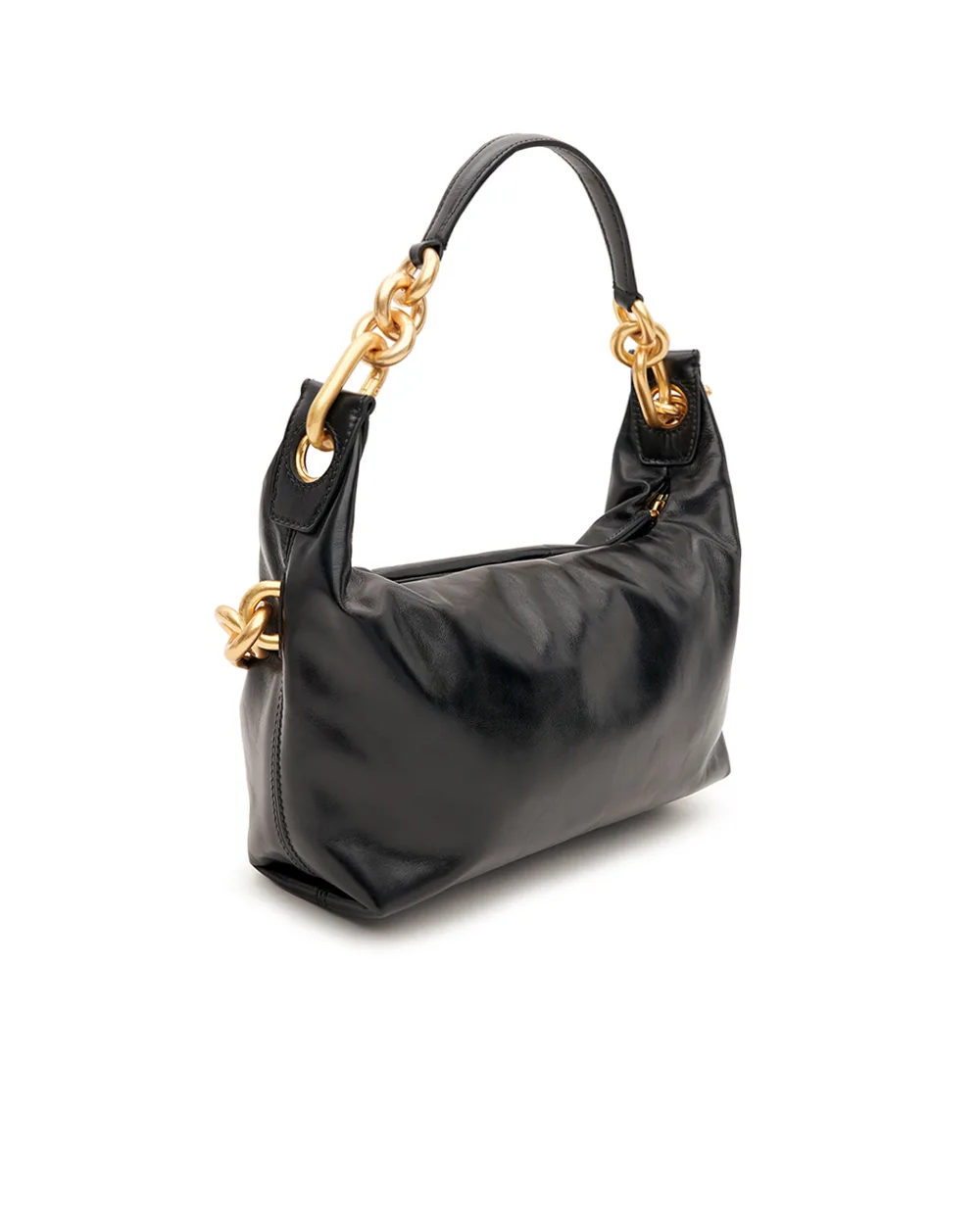 Сумка Sync Medium из кожи Balmain FN1BS002LBFO, черный цвет • Купить в интернет-магазине Kameron